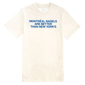 Montreal Bagels Tee Natural - Unisex