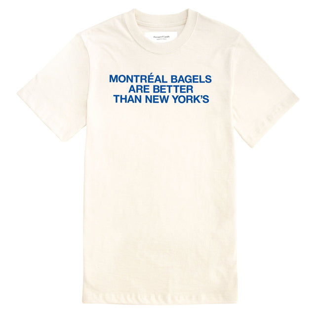 Montreal Bagels Tee Natural - Unisex