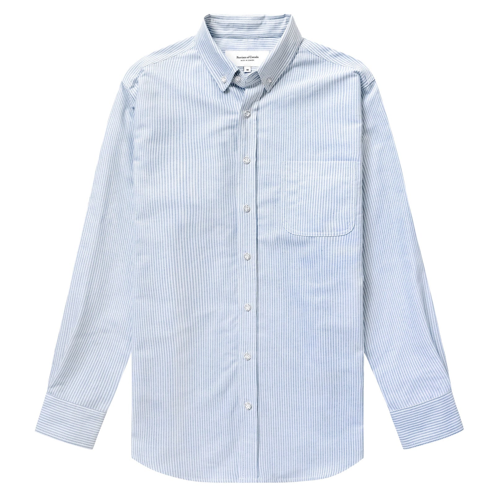 Oxford Stripe Shirt Royal - Unisex