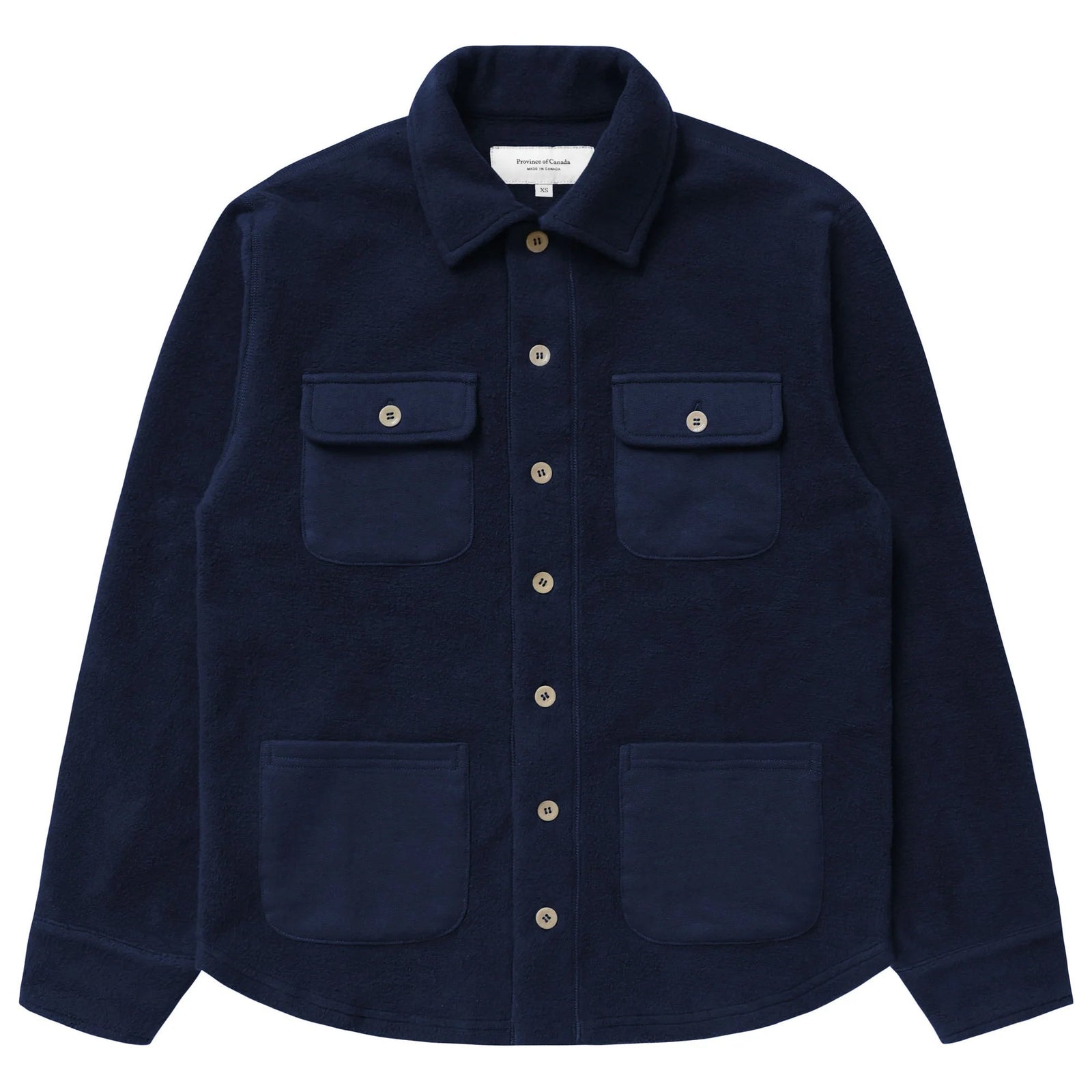 Reverse Fleece Overshirt Unisex