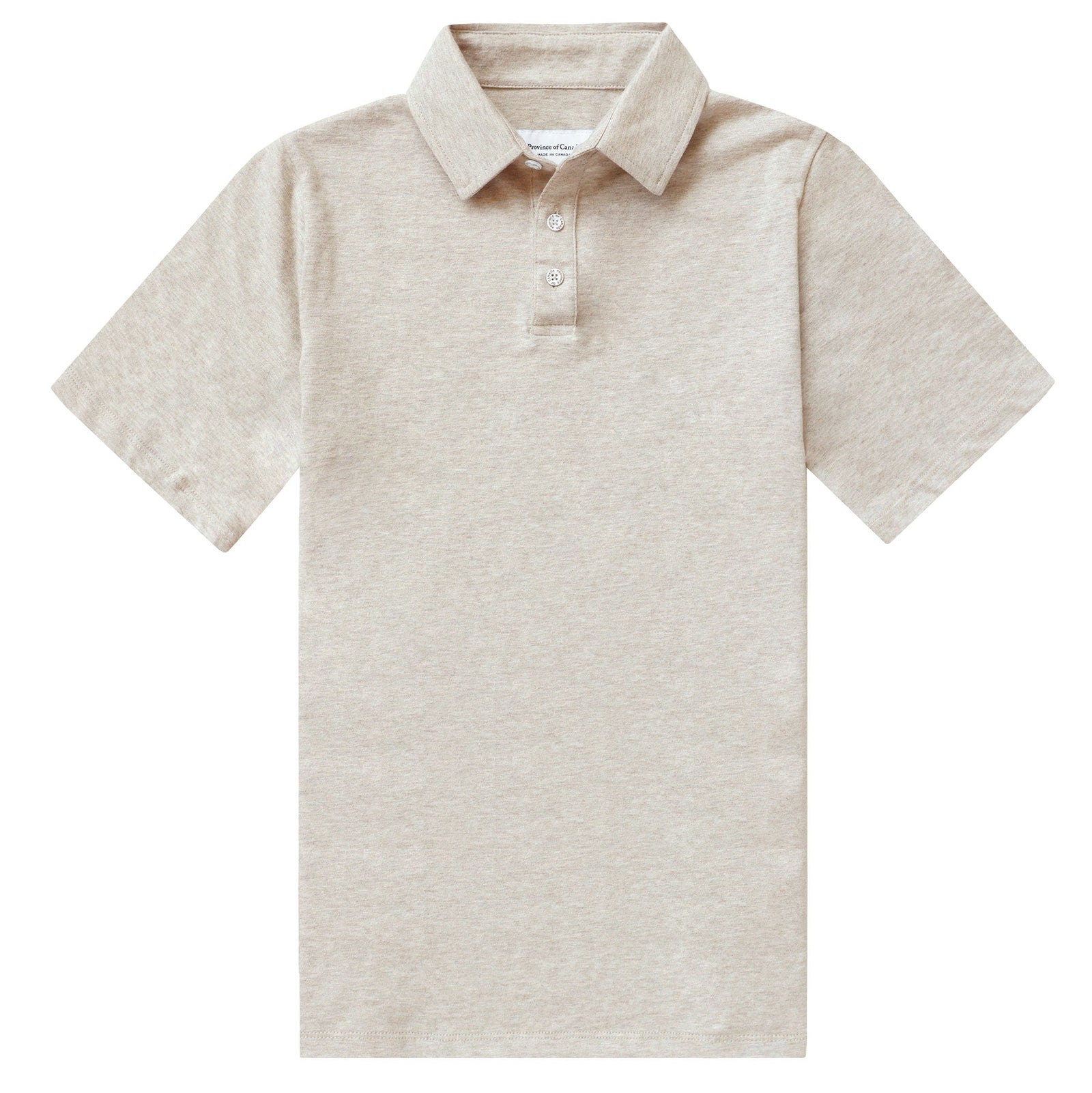 Sunday Polo Shirt Oatmeal - Unisex