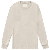 Almost Pyjama Long Sleeve Tee Oatmeal - Unisex