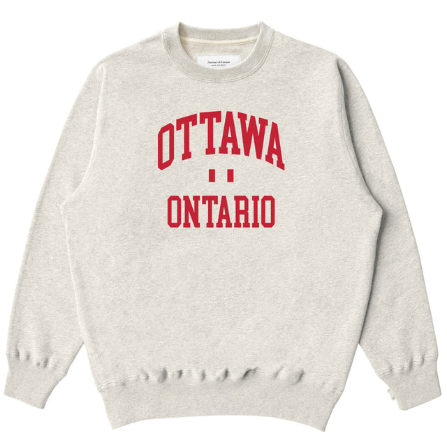 Ottawa Fleece Sweatshirt Eggshell - Unisex
