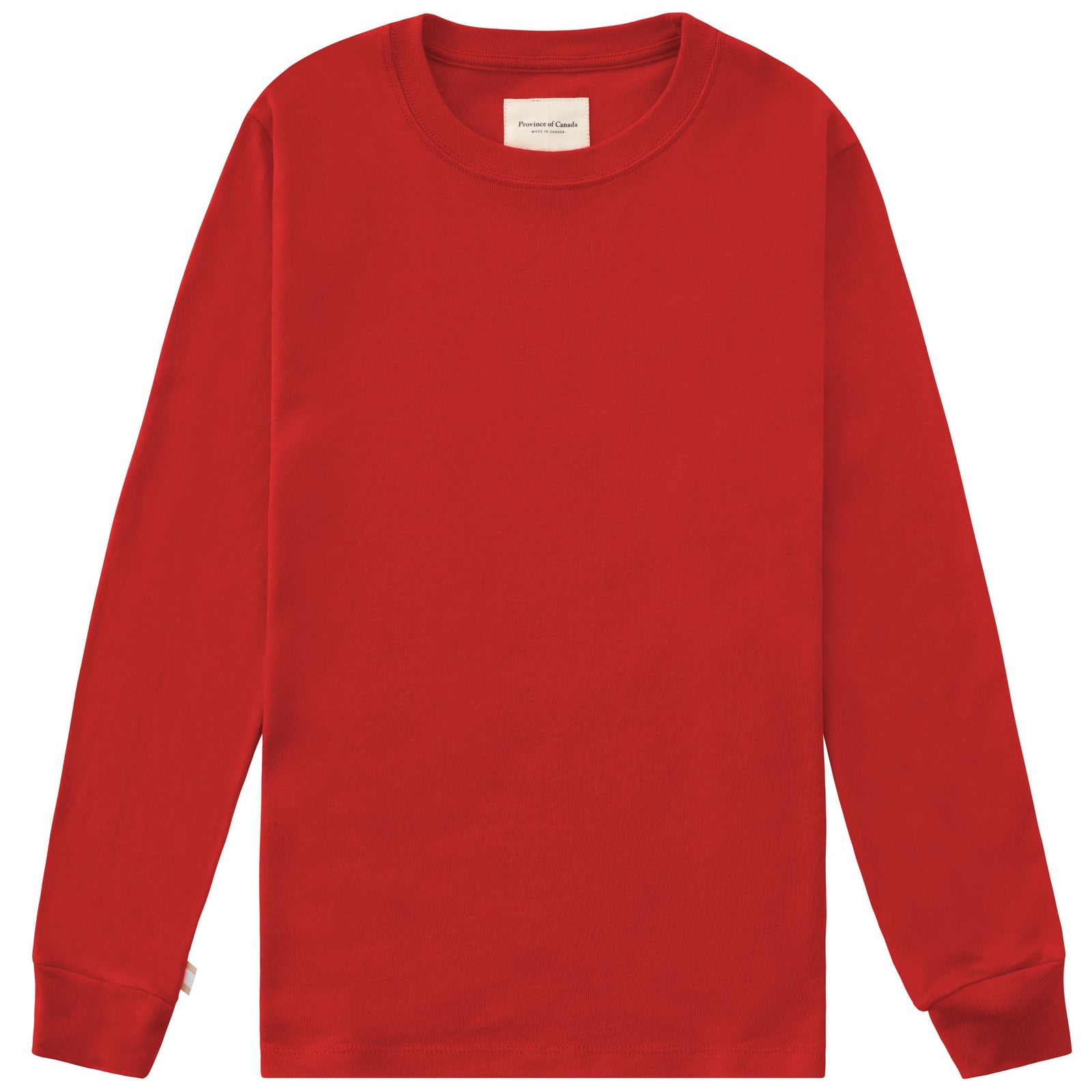 Almost Pyjama Long Sleeve Tee Red Unisex