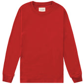 Almost Pyjama Long Sleeve Tee Red - Unisex