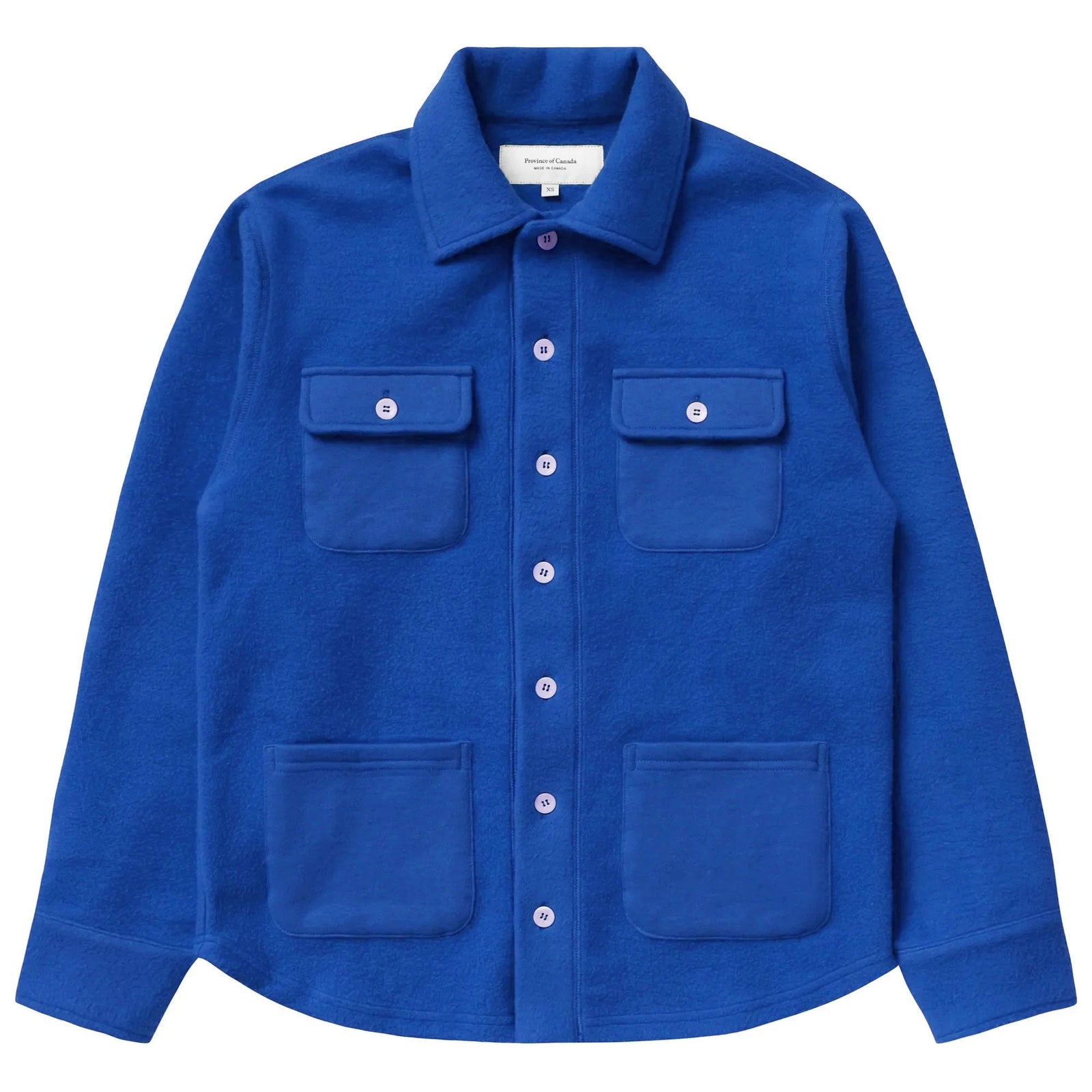 Reverse Fleece Overshirt Unisex