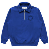 Half Zip Fleece Sweatshirt Royal - Unisex