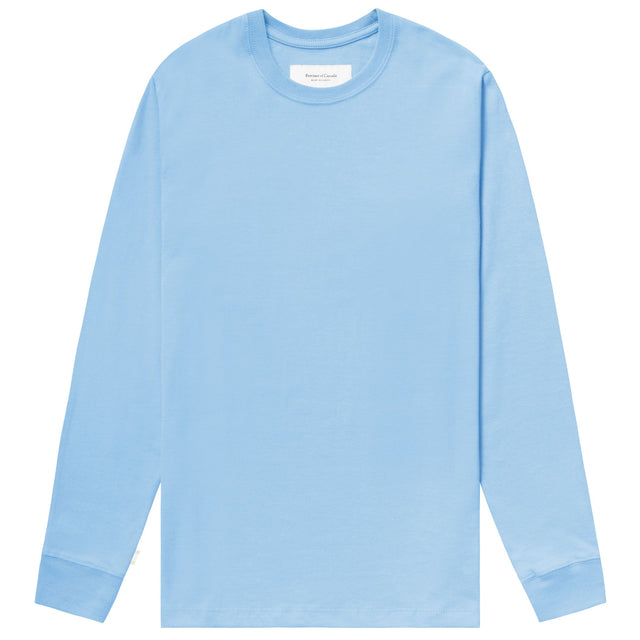 Monday Long Sleeve Tee Sky Blue - Unisex