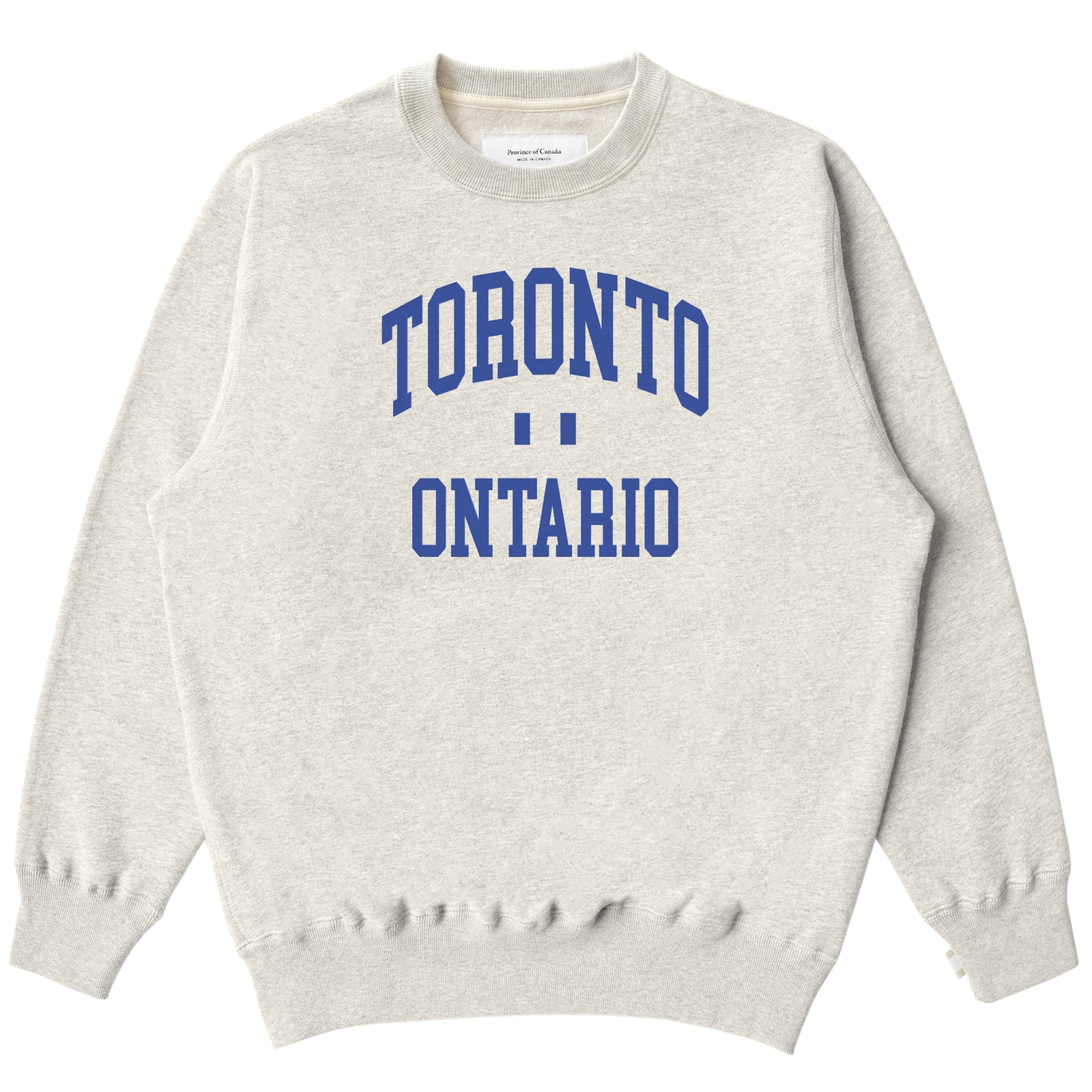 Toronto Fleece Sweatshirt Eggshell Unisex