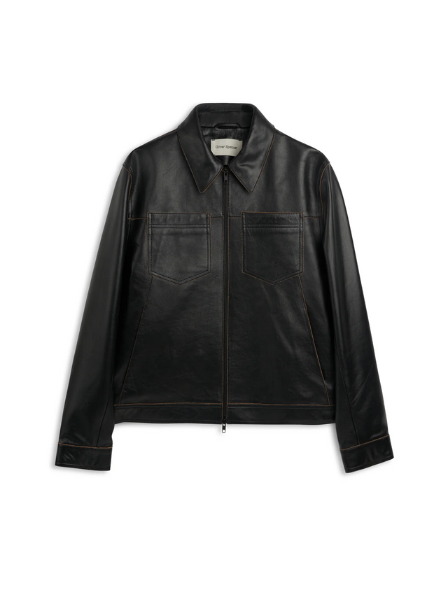 Leather Norton Jacket Leather Black