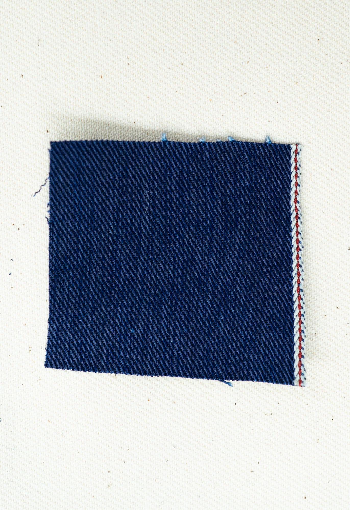 Light Double Indigo Selvedge Denim Fabric