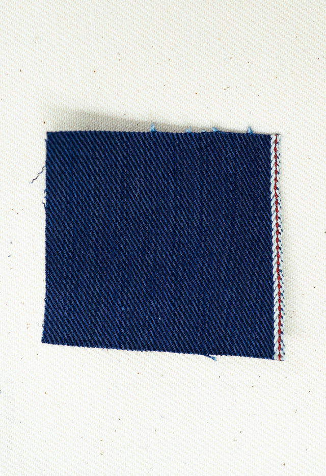 Light Double Indigo Selvedge Denim Fabric