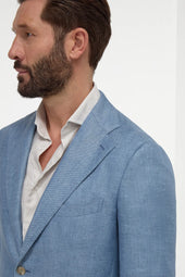 Light Linen Jacket Made In Italy
