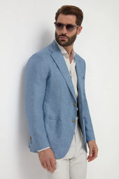 Light Linen Jacket Made In Italy