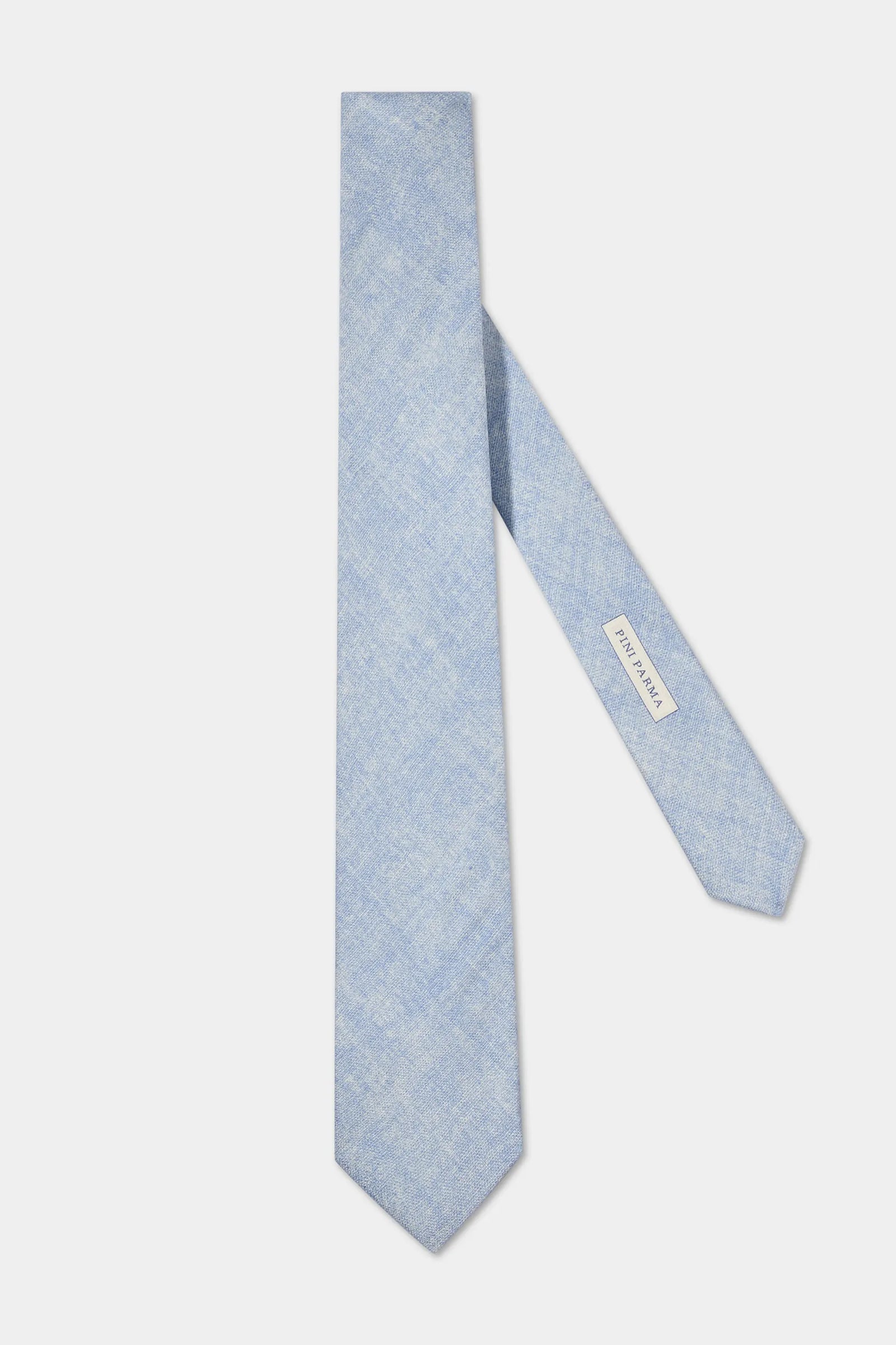 Light Printed Silk Tie Made In Italy