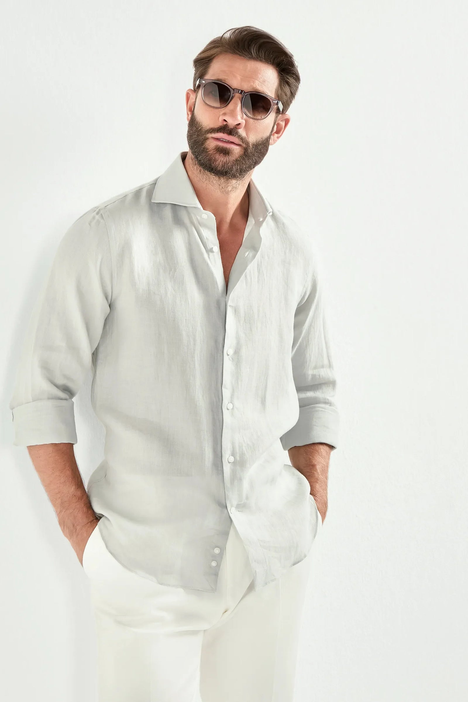 Linen Shirt Made In Italy