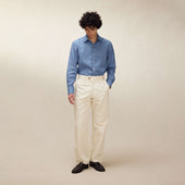 Light Twill Linen Shirt New