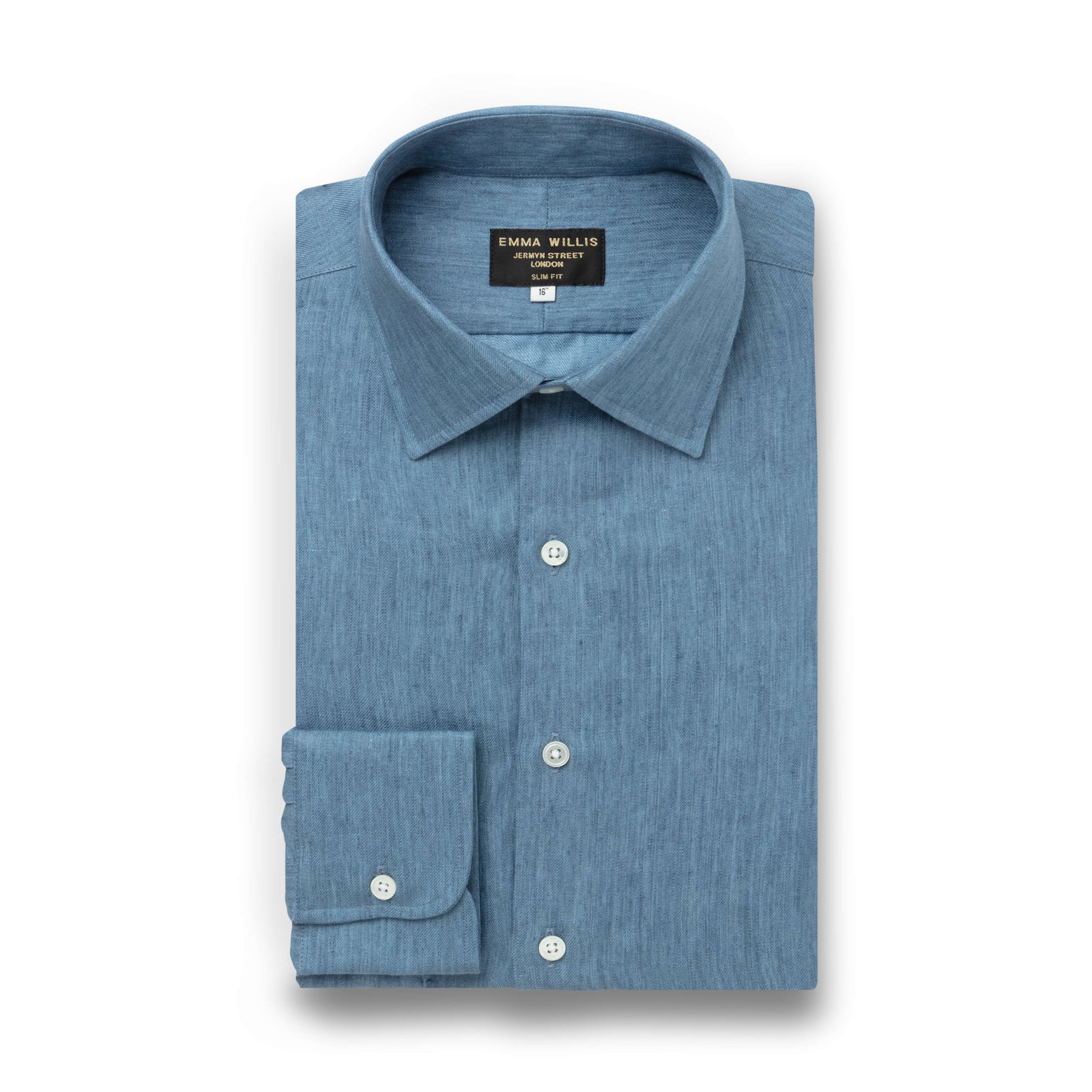 Light Twill Linen Shirt New