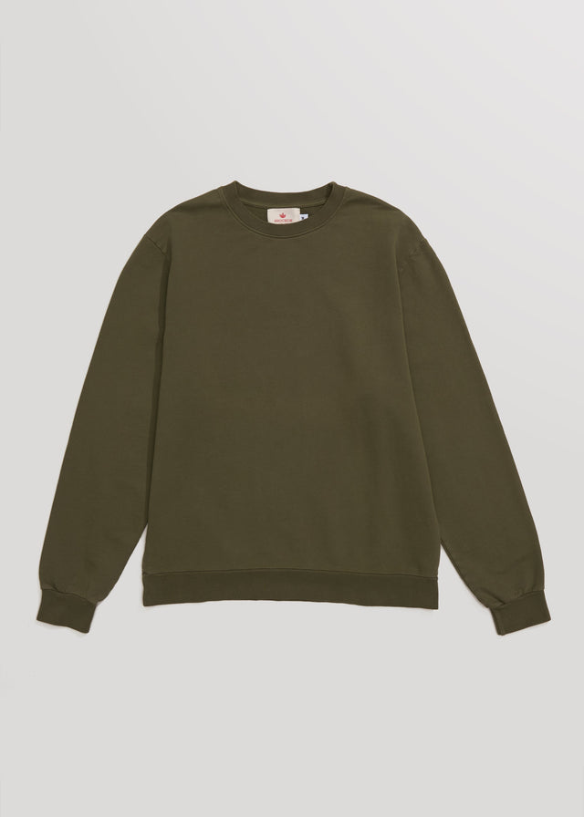 Lightweight Crewneck - Olive