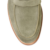 Lilou Pistachio Calf Suede
