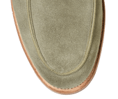 Lilou Pistachio Calf Suede