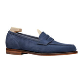 Lilou Sapphire Blue Calf Suede