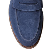 Lilou Sapphire Blue Calf Suede