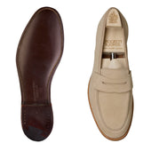 Lilou Almond Calf Suede
