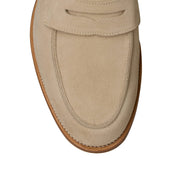 Lilou Almond Calf Suede