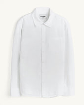 Linen Cotton LS - White