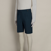 Linen Gurkha Shorts In