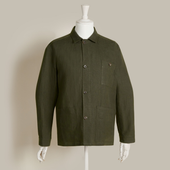 Linen Jacket No. 2 in Khaki