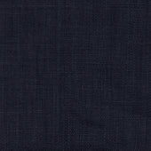 Linen Pocket Square With Drawn Thread Detail In Navy