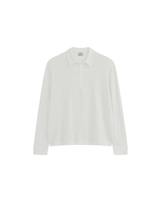 Linen Polo - Off White