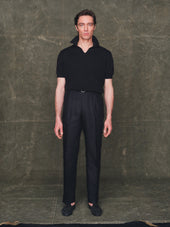 Linen Slacks In