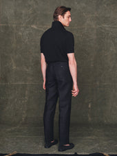 Linen Slacks In