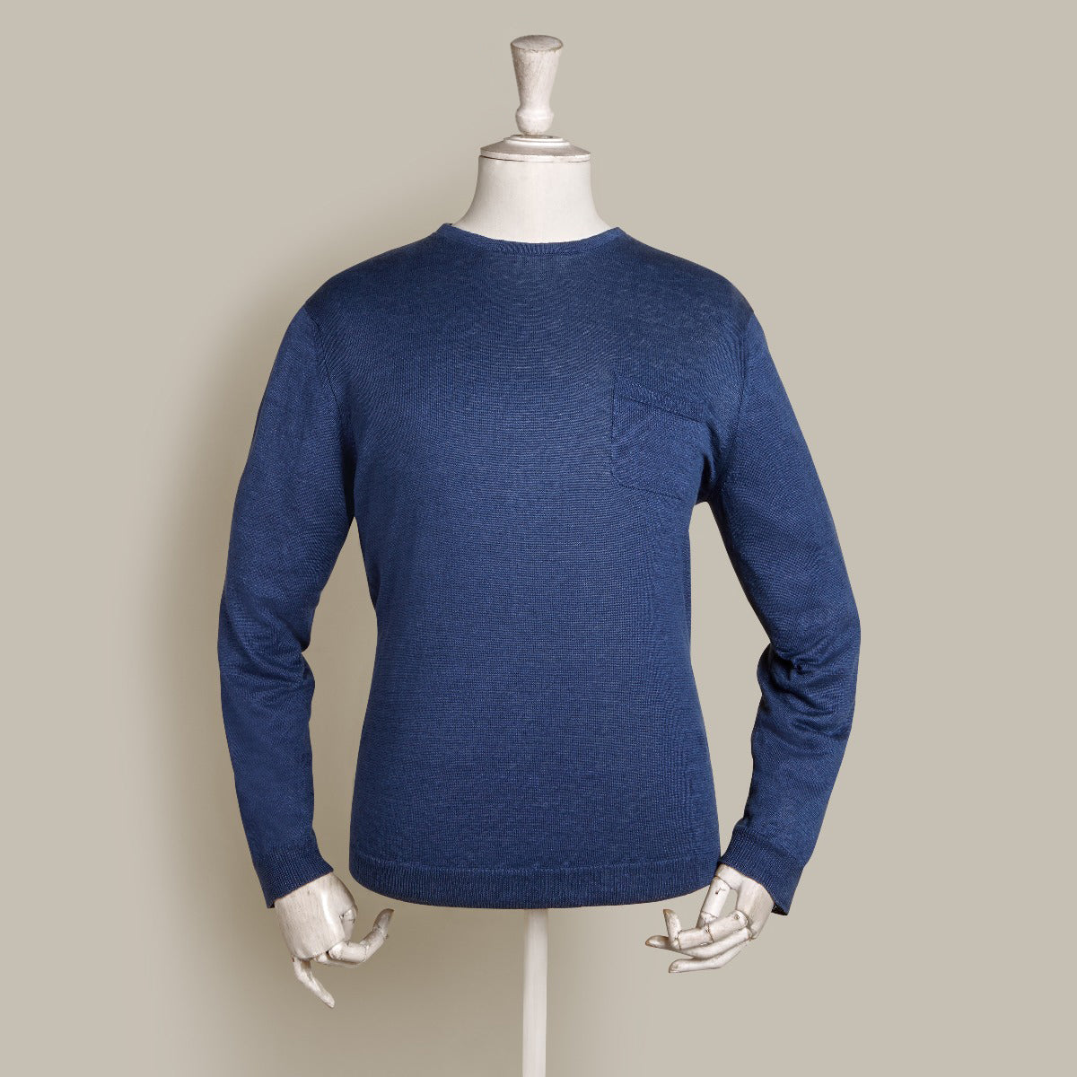 Linen Knitted Sweater In