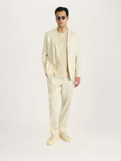 The Linen Tee Parchment Linen