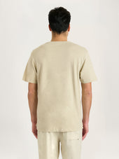 The Linen Tee Parchment Linen
