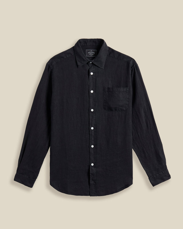 LINEN - BLACK