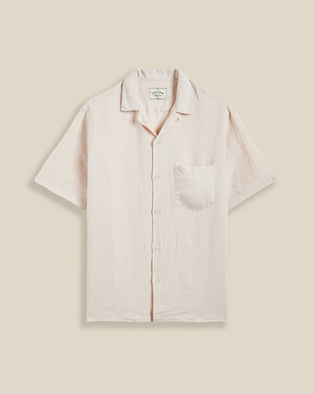 LINEN CAMP COLLAR - RAW