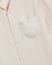 LINEN CAMP COLLAR - RAW