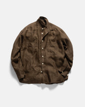 DURETTE UTILITY SHIRT - COYOTE LINEN TWILL