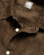 Durette Utility Shirt Coyote Linen Twill