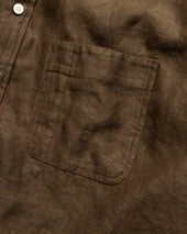 Durette Utility Shirt Coyote Linen Twill