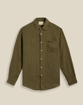 LINEN - OLIVE