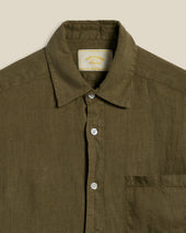 LINEN - OLIVE