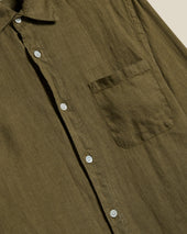 LINEN - OLIVE
