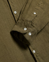 LINEN - OLIVE