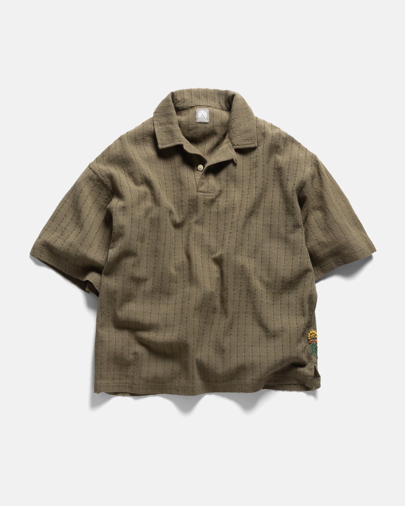 Peter Ss Polo Coyote Handwoven Cotton Mesh
